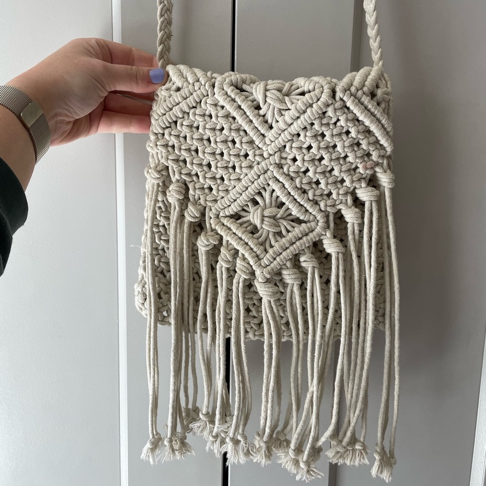 Crotched Crossbody Purse